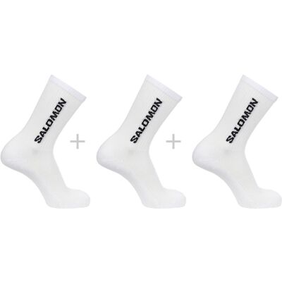 Salomon Everyday Crew, Strumpor, 3-pack, Vit 45-47 Salomon Everyday Crew, Strumpor, 3-pack, Vit 45-47