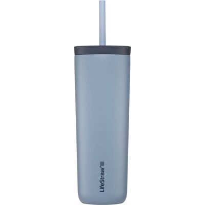 LifeStraw Go Series Tumbler, 500ml, Termomugg, Ljusblå 500ml LifeStraw Go Series Tumbler, 500ml, Termomugg, Ljusblå 500ml