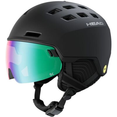 Head Radar 5K Photo MIPS, Skidhjälm med Visir, Svart 52-55cm Head Radar 5K Photo MIPS, Skidhjälm med Visir, Svart 52-55cm