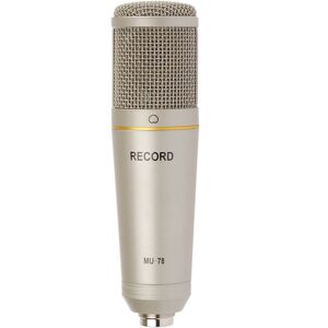 Record MU-78 USB-kondensatormikrofon - Studioinspelning Record MU-78 USB-kondensatormikrofon - Studioinspelning