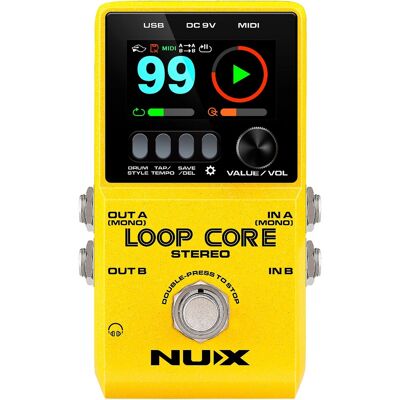 Nux Loopcore Stereo looppedal Nux Loopcore Stereo looppedal