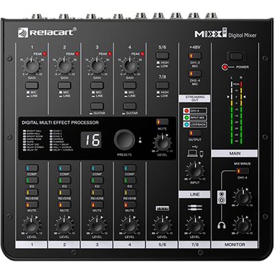 Relacart Mixx-8.6 digital mixer Relacart Mixx-8.6 digital mixer