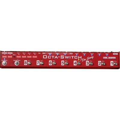 Carl Martin Octa-Switch The Strip gitarr-effektpedal Carl Martin Octa-Switch The Strip gitarr-effektpedal