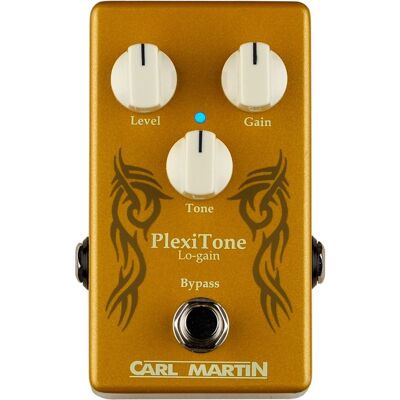Carl Martin PlexiTone Lo-gain gitarr-effektpedal Carl Martin PlexiTone Lo-gain gitarr-effektpedal