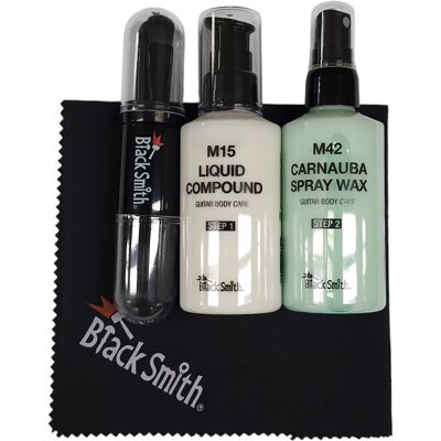 BlackSmith M112 Body Care Kit rengöringsmedel för gitarrer BlackSmith M112 Body Care Kit rengöringsmedel för gitarrer
