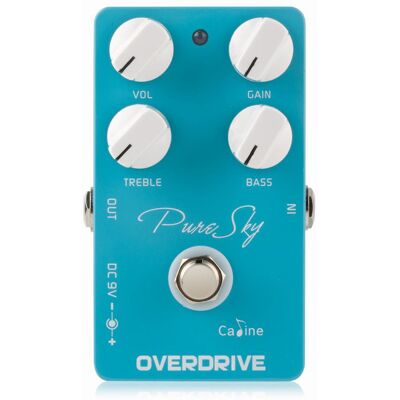 Caline CP-12 Pure Sky Overdrive gitarr-effektpedal Caline CP-12 Pure Sky Overdrive gitarr-effektpedal