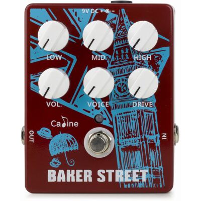 Caline CP-58 British sound gitarr-effektpedal Caline CP-58 British sound gitarr-effektpedal