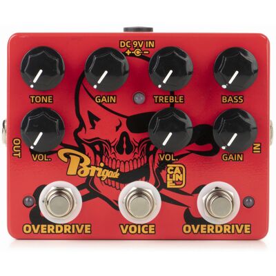 Caline DCP-07 Brigade gitarr-effektpedal Caline DCP-07 Brigade gitarr-effektpedal