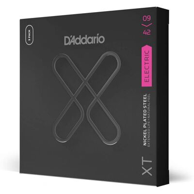 D'Addario XTE0942-3P elgitarrsträngar, 009-042 (3 set) D'Addario XTE0942-3P elgitarrsträngar, 009-042 (3 set)