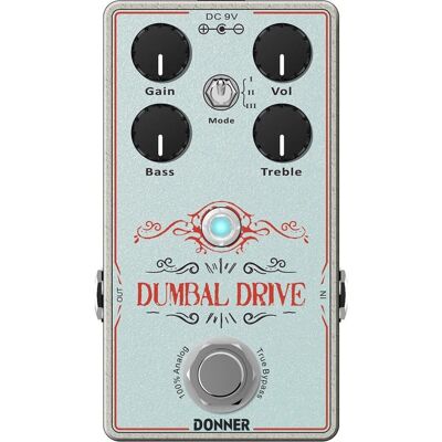 Donner Dumbal Drive gitarr-effektpedal Donner Dumbal Drive gitarr-effektpedal