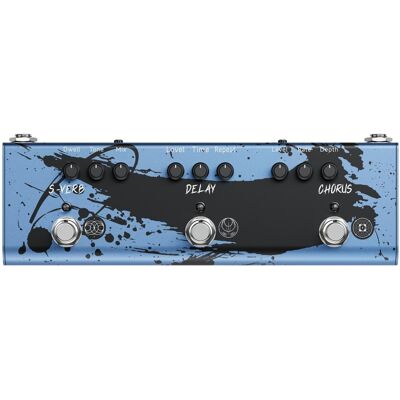 Donner MIYAVI Double Swords Dimension Weaver gitarr-effektpedal Donner MIYAVI Double Swords Dimension Weaver gitarr-effektpedal