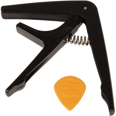 Joyo JCP-01-BK capo till elgitarr och westerngitarr Joyo JCP-01-BK capo till elgitarr och westerngitarr