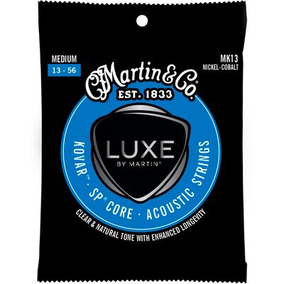 Martin Luxe by Martin Kovar Medium westerngitarrsträngar, 013-056 Martin Luxe by Martin Kovar Medium westerngitarrsträngar, 013-056