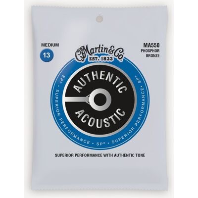 Martin MA550 Authentic Acoustic SP western-guitar-strenge, medium Martin MA550 Authentic Acoustic SP western-guitar-strenge, medium
