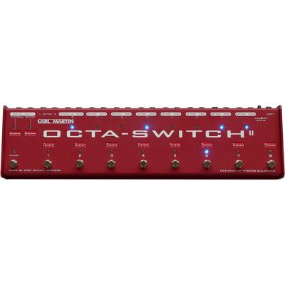 Carl Martin Octaswitch MK II gitarr-effektpedal Carl Martin Octaswitch MK II gitarr-effektpedal