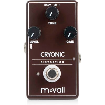 Movall MP-107 Cryonic Distortion gitarr-effektpedal Movall MP-107 Cryonic Distortion gitarr-effektpedal