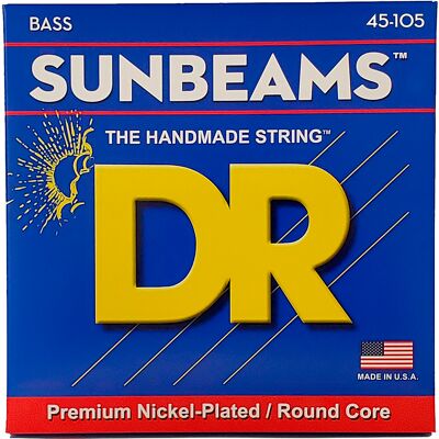 DR Strings NMR-45 Sunbeam bassträngar, 045-105 DR Strings NMR-45 Sunbeam bassträngar, 045-105