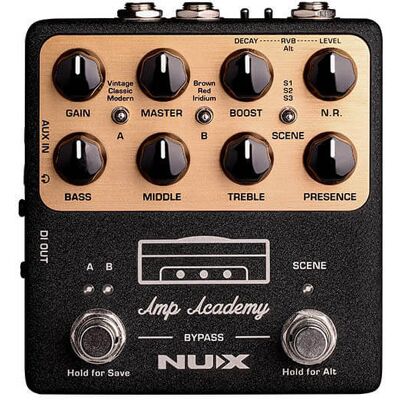 Nux Amp Academy gitarr-effektpedal Nux Amp Academy gitarr-effektpedal