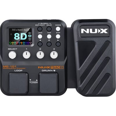 Nux MG-101 gitarr-multieffekt-pedal Nux MG-101 gitarr-multieffekt-pedal