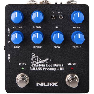 Nux NBP-5 Melvin Lee Davis bas-preamp Nux NBP-5 Melvin Lee Davis bas-preamp