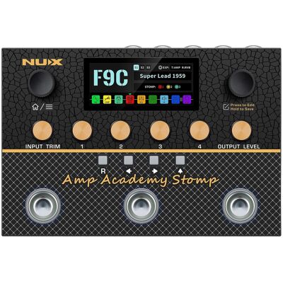 Nux NMA-3AAP Amp Academy Stomp guitar-multieffekt-pedalboard Nux NMA-3AAP Amp Academy Stomp guitar-multieffekt-pedalboard