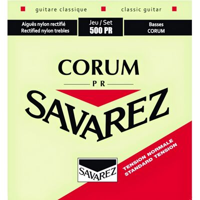 Savarez 500PR Corum spansk gitarrsträngar, röd Savarez 500PR Corum spansk gitarrsträngar, röd