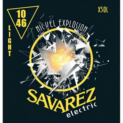 Savarez X50L Explosion elgitarrsträngar, 010-046 Savarez X50L Explosion elgitarrsträngar, 010-046