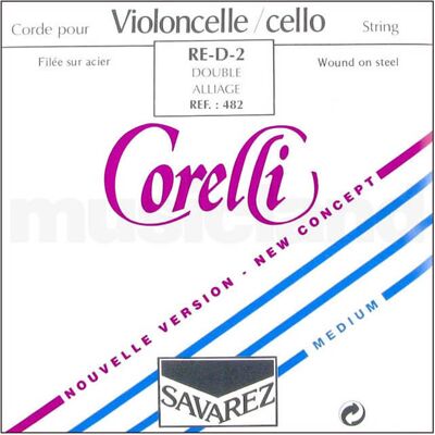 Savarez 482 Lös cellosträng D2 Savarez 482 Lös cellosträng D2