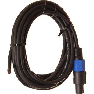 HiEnd speakon-till-ren kabel 6 meter HiEnd speakon-till-ren kabel 6 meter