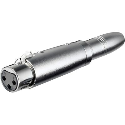HiEnd AD2004 Jack (hona) till XLR (hona) adapter HiEnd AD2004 Jack (hona) till XLR (hona) adapter