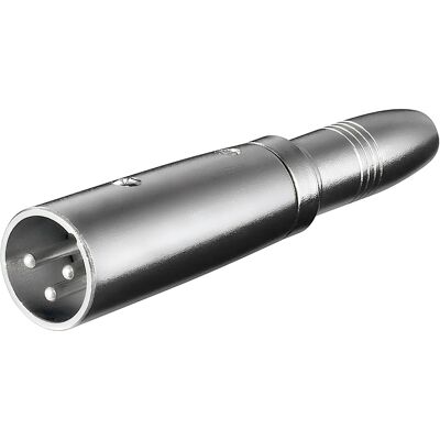 HiEnd AD2005 jack (hona) till XLR (hane) adapter HiEnd AD2005 jack (hona) till XLR (hane) adapter