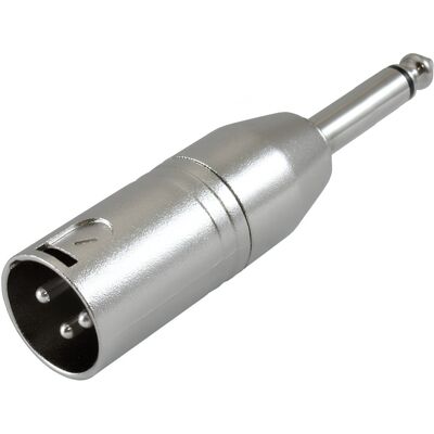 HiEnd AD2015 XLR (hane) till jack (hane) adapter HiEnd AD2015 XLR (hane) till jack (hane) adapter