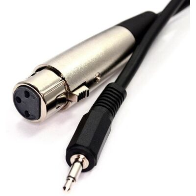 HiEnd XLR(hun)-till-minijack-kabel 3 meter HiEnd XLR(hun)-till-minijack-kabel 3 meter