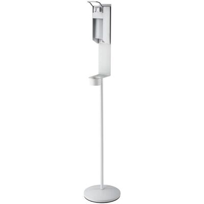 K&M König & Meyer 80328-000-76 handspritställ med dispenser vit K&M König & Meyer 80328-000-76 handspritställ med dispenser vit