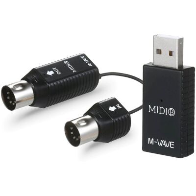 M-vave Wireless Midi System trådlös midi M-vave Wireless Midi System trådlös midi
