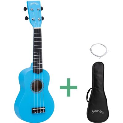 Santana U01 SBL ukulele blå Santana U01 SBL ukulele blå