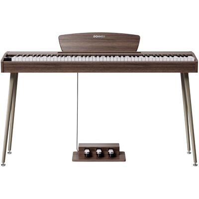 Donner DHP-100 Pro el-piano valnöt Donner DHP-100 Pro el-piano valnöt