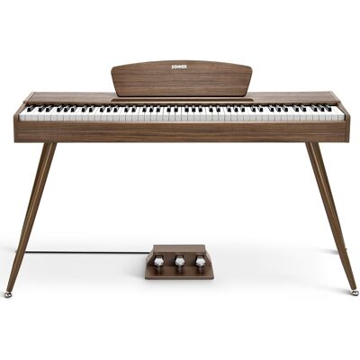 Donner DDP-80 el-piano valnöt Donner DDP-80 el-piano valnöt