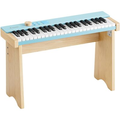 Donner KIDO V-20 barns el-piano light blue Donner KIDO V-20 barns el-piano light blue