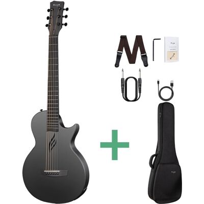 Enya Nova Go SP1 western-gitarr svart Enya Nova Go SP1 western-gitarr svart