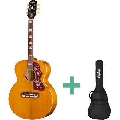 Epiphone J-200 Studio westerngitarr antique natural Epiphone J-200 Studio westerngitarr antique natural