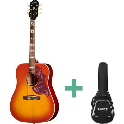 Epiphone Hummingbird Standard CHSB westerngitarr cherry sunburst Epiphone Hummingbird Standard CHSB westerngitarr cherry sunburst