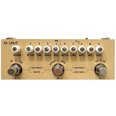M-vave Cube Baby AC gitarr-effektpedal M-vave Cube Baby AC gitarr-effektpedal