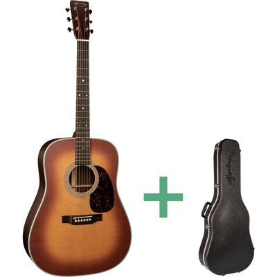 Martin D-28 Satin Amberburst westerngitarr Martin D-28 Satin Amberburst westerngitarr
