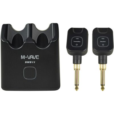 M-vave SWS-11 Trådlöst system för gitarr, bas och mycket mer. M-vave SWS-11 Trådlöst system för gitarr, bas och mycket mer.