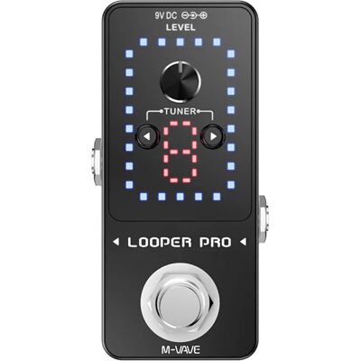 M-vave Looper Pro gitarr-effektpedal M-vave Looper Pro gitarr-effektpedal