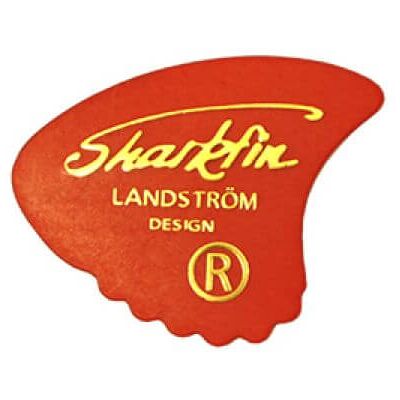 Sharkfin GP 101 Goldprint, Soft, Red plektrum (12 st.) Sharkfin GP 101 Goldprint, Soft, Red plektrum (12 st.)