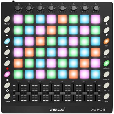 Worlde Orca Pad 48 midi controller Worlde Orca Pad 48 midi controller