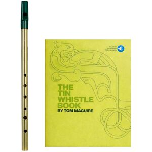 Irish Tin Whistle tennflöjt med bok Irish Tin Whistle tennflöjt med bok