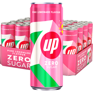 7up Pink Lemonade Zero 33cl X 20st 7up Pink Lemonade Zero 33cl X 20st